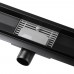 Трап линейный для душа 70 см Neo Pro Classic черный матовый (нержавеющая сталь, комбинированный затвор)