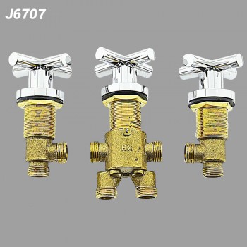 Смеситель для гидромассажной ванны (джакузи) врезной на борт J6707