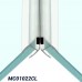 Магнитный уплотнитель для душевых кабин MC01022CL (МС01022КЛ) прозрачный для стекол 10 мм длинна 2,2 м