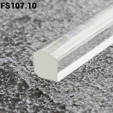 Акриловый порог FS107-10 (10х10 мм)