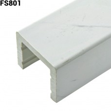 Борт для душевого поддона FS801 белый