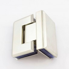 Петля К204S (90°сатин стекло-стекло) для душевой перегородки из стекла